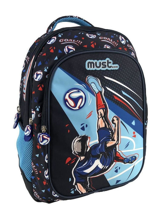 Must Goal School Bag Backpack Elementary, Elementary in Blue color 25lt