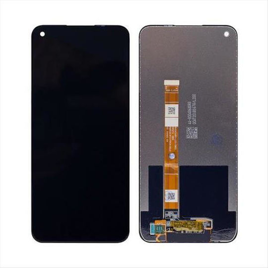 Οθόνη Display mit Touch-Mechanismus für OPPO A53 4G, A53S 4G, CPH2127, CPH2139, CPH2135 (Schwarz)