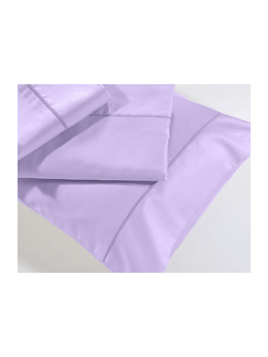 Down Town Home Sheet Sets King Size 305x310cm. Lilac 4pcs