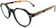 Oramont Lesebrillen +3.50 in Schwarz Farbe 9058