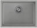 Steiner Alec 50 Drop-In Kitchen Sink made of Liquid Granite M52.5xP38cm Grey