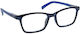 Eyelead Reading Glasses +1.25 In Black Colour E 255