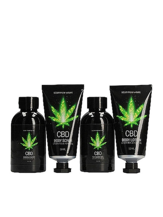 PharmQuests Cbd Bath And Shower Green Tea Hemp Oil Travel Set για Καθαρισμό Σώματος & Ενυδάτωση PharmQuests Cbd Bath And Shower Green Tea Hemp Oil Travel Set για Καθαρισμό Σώματος & Ενυδάτωση