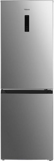 Teka Ψυγειοκαταψύκτης 323lt Total NoFrost Υ185xΠ60xΒ69εκ. Inox Rbf 3450