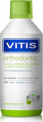 Vitis Orthodontic Apa de Gura Împotriva Plăcii Bacteriene 500ml