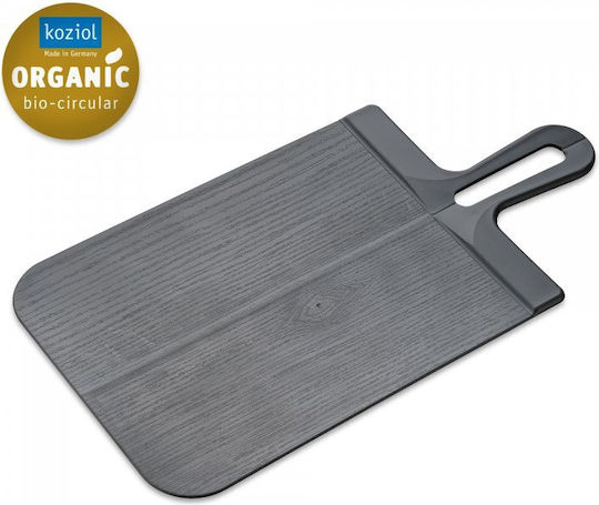 Koziol Rectangular Plastic Chopping Board Gray 46x24cm