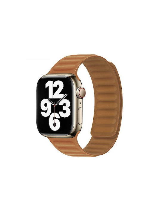 Strap Λουράκι Σιλικόνης Καφέ (Apple Watch 38/40/41mm)