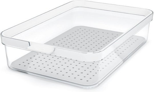 Rotho Babydesign Πλαστικό Κουτί Αποθήκευσης με Καπάκι Λευκό 2.6lt