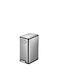 Eko Waste Bin Waste made of Stainless Steel with Pedal Silver 30lt 1pcs