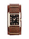 Extreim Watch with Brown Leather Strap