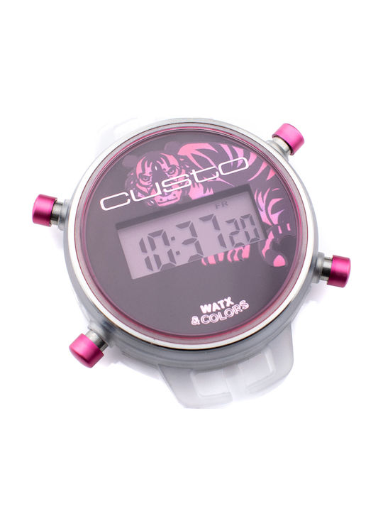 WATX & CO Ψηφιακό Γυναικείο Ρολόι 43mm Μπαταρίας