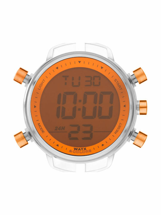 WATX & CO Ψηφιακό Γυναικείο Ρολόι 49mm Μπαταρίας