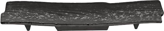 Ready Serving Platter Rectangular Black 33x10.7cm