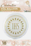 Balloon Foil White 46cm