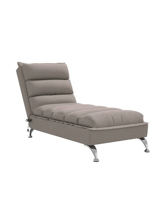 Recliner Stoff Braun L133.5xW56xH74cm