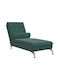 Recliner Catifea Verde L137xW56xH75buc