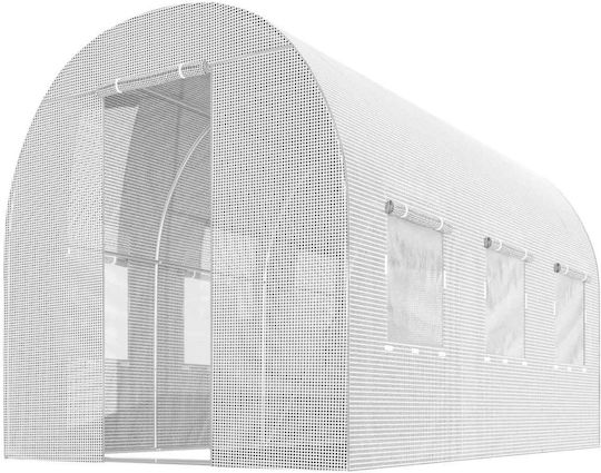 DAC-NOP-10009314 Seră Tunel cu Cadru Metalic 3.5x2x2m