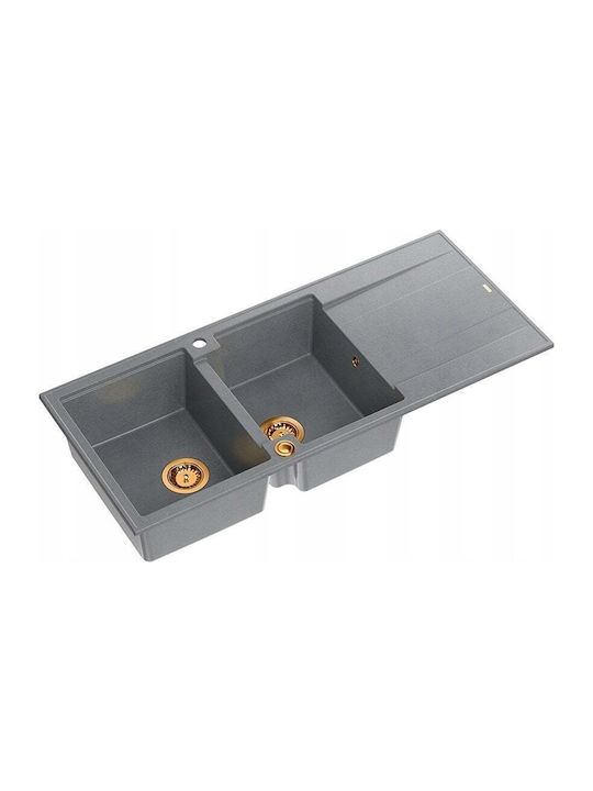 GraniteQ Evan 121 Drop-In Kitchen Sink Made of ...