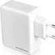 Modecom Charger Without Cable with USB-A Port and USB-C Port 15W Whites (MC-45C)