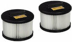 Dewalt Filters Electric Vacuum 2pcs