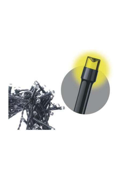50 Λαμπάκια LED Θερμό Λευκό σε Σειρά