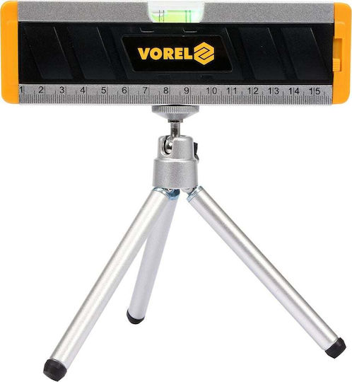 Vorel Laser-Wasserwaage Punkt Roter Strahl mit Arbeitsbereich 10m