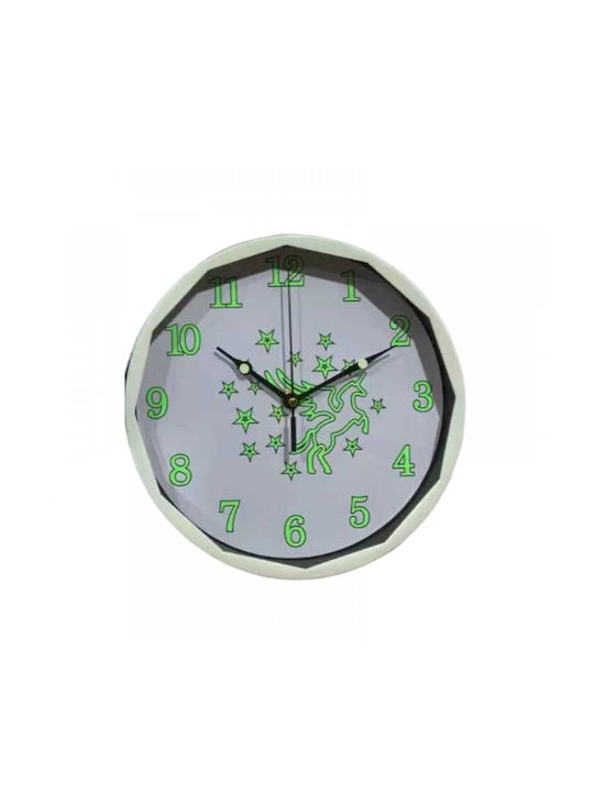 Wall Clock White Ø26cm