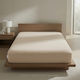 Casa Colori Protective Cover Semi-double with Skirt Beige 120x200+30cm