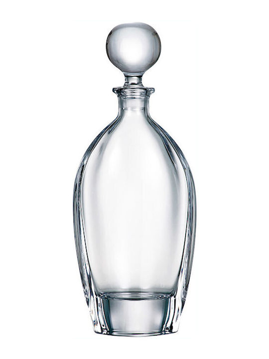 Bohemia Orbit Crystal Whiskey Decanter 33cm with Stopper 700ml