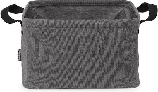 Brabantia Καλάθι Αποθήκευσης Υφασμάτινο Μαύρο 35lt