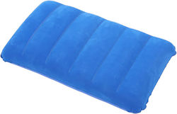 Inflatable Camping Pillow Velvet Blue 47x31cm 960194