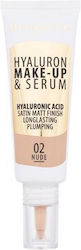 Dermacol Hyaluron Make-up & Serum Mov/alb 02 Nu...