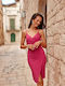 Roco Fashion Evening Dress Pink