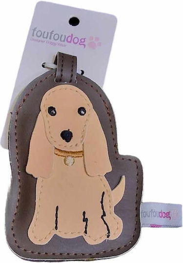 Foufou Dog Περιλαιμιο Ταυτοτητα Κολάρο Γάτας Καφέ