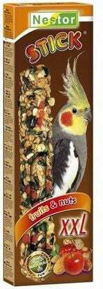 Set 2 Nestor Parrot Sticks Rod Xxl 150 G