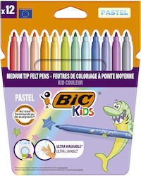 BIC Kids Kid Couleur Pastel Set 12 Colours BIC Kids Kid Couleur Pastel Set 12 Colours