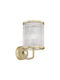Zuma Line Leuchte Wand mit Fassung E14 Gold