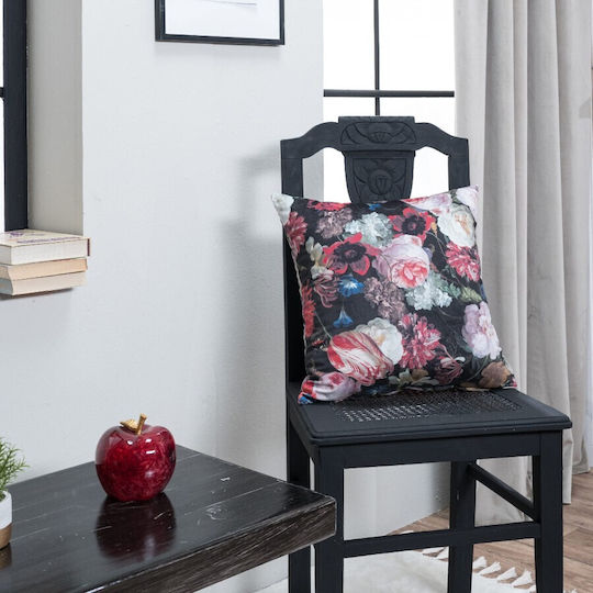 Teoran Față De Pernă Alegria Din Catifea Multicoloră 30x60cm