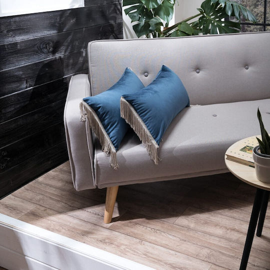 Teoran Μαξιλάρι Καναπέ Κρόσι από Βελούδο Velvet 04 30x60εκ.