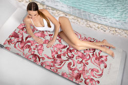 Beach Towel Guy Laroche Velour Printed 2406 02 100x175