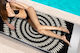 Beach Towel Guy Laroche Velour Printed 2405 04 100x175