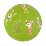 Sigikid Natural Rubber Animal Beach Ball 17 cm