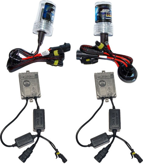 Xenon Beleuchtungsset H1 55W 12V 6000K Kaltes Weiß