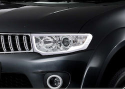 Mitsubishi Motors Front Headlight Masks for Mitsubishi L200