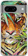 Wild Tiger Google Pixel 8a 5g Flexible Tpu Διάφανη Σιλικόνη