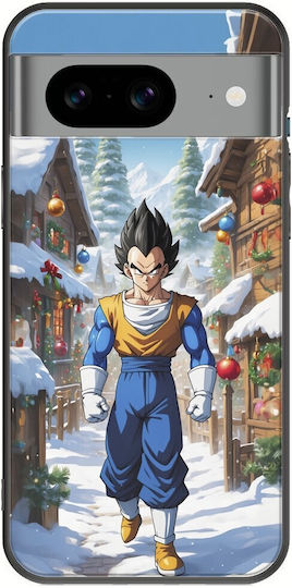 Xmas Anime Vegeta Google Pixel 8a 5g Black Tpu Μαύρη Σιλικόνη