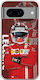 Formula 1 Charles Leclerc Google Pixel 8a 5g Flexible Tpu Διάφανη Σιλικόνη