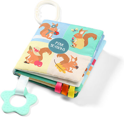 Babyono Activity Book Εκπαιδευτικό made of Fabric