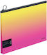Berlingo Folder with Zipper for Paper A4 Pink BE