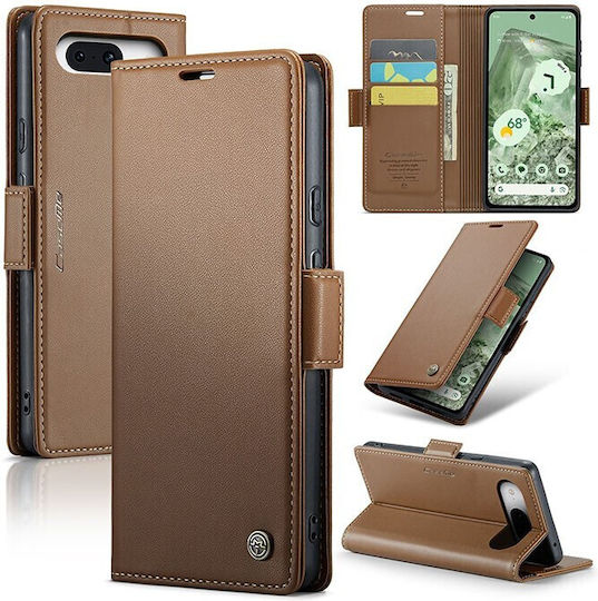 Caseme 023 Luminus Wallet Brown (Google Pixel 8a)
